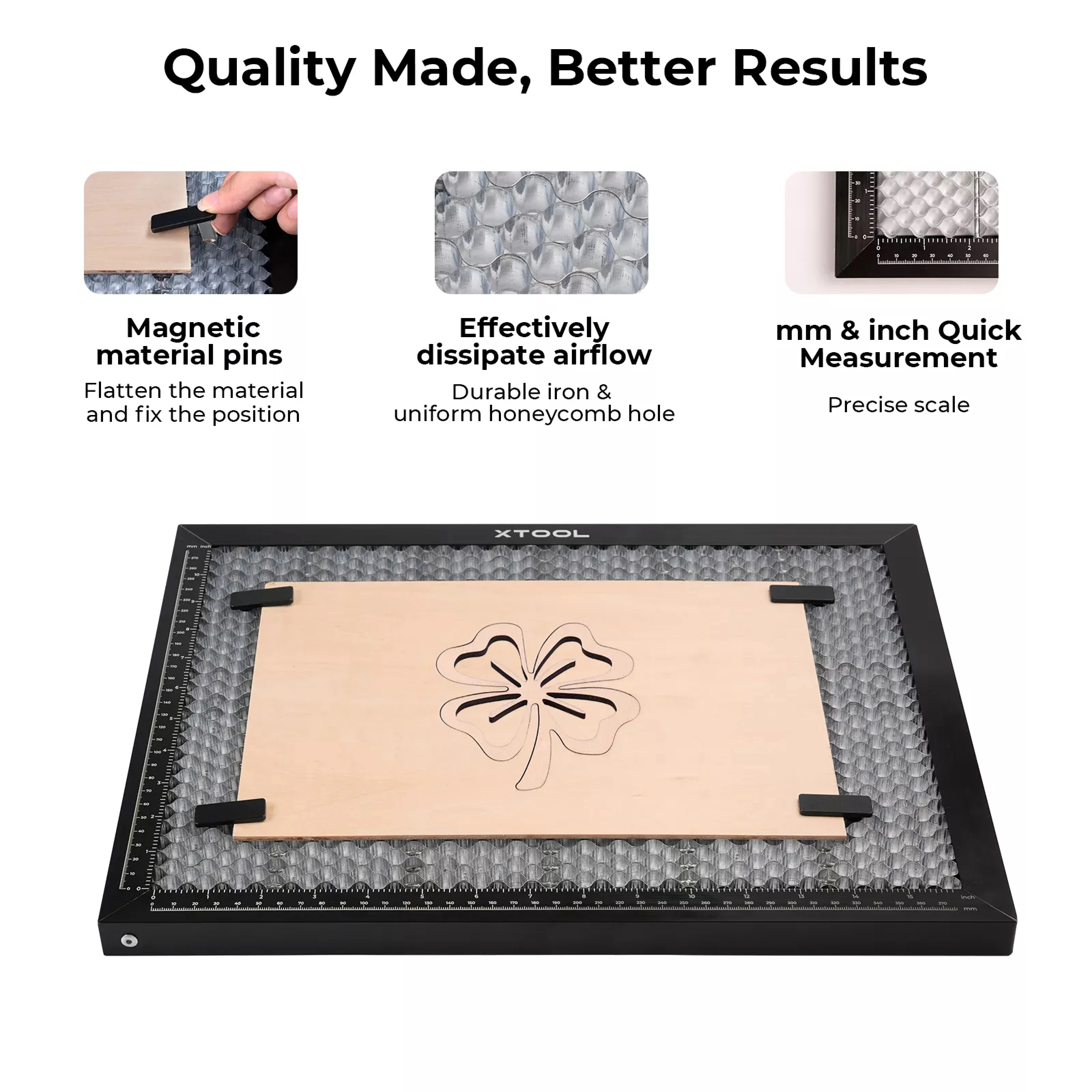 xTool M1 Riser Base With Honeycomb Panel For M1 (Without the M1 Machine)