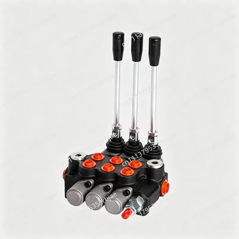 P40 Series Man Elec Integrated Multi Way Valve Excavator Sanitation Vehicle Wear Pressure Resistant Good Seal Stable Reliable