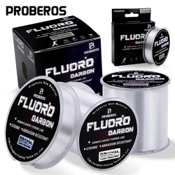 Probero Fluorocarbon Line 100M&300M&500M High Strength Transparent Nylon Line  Monofilament Wire Carbon Fishing Lines