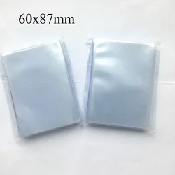 200pcs 60x87mm Transparent clear Card Sleeves Cards Protector for small Japanese size Board Game Cards Yugioh sleeves holder