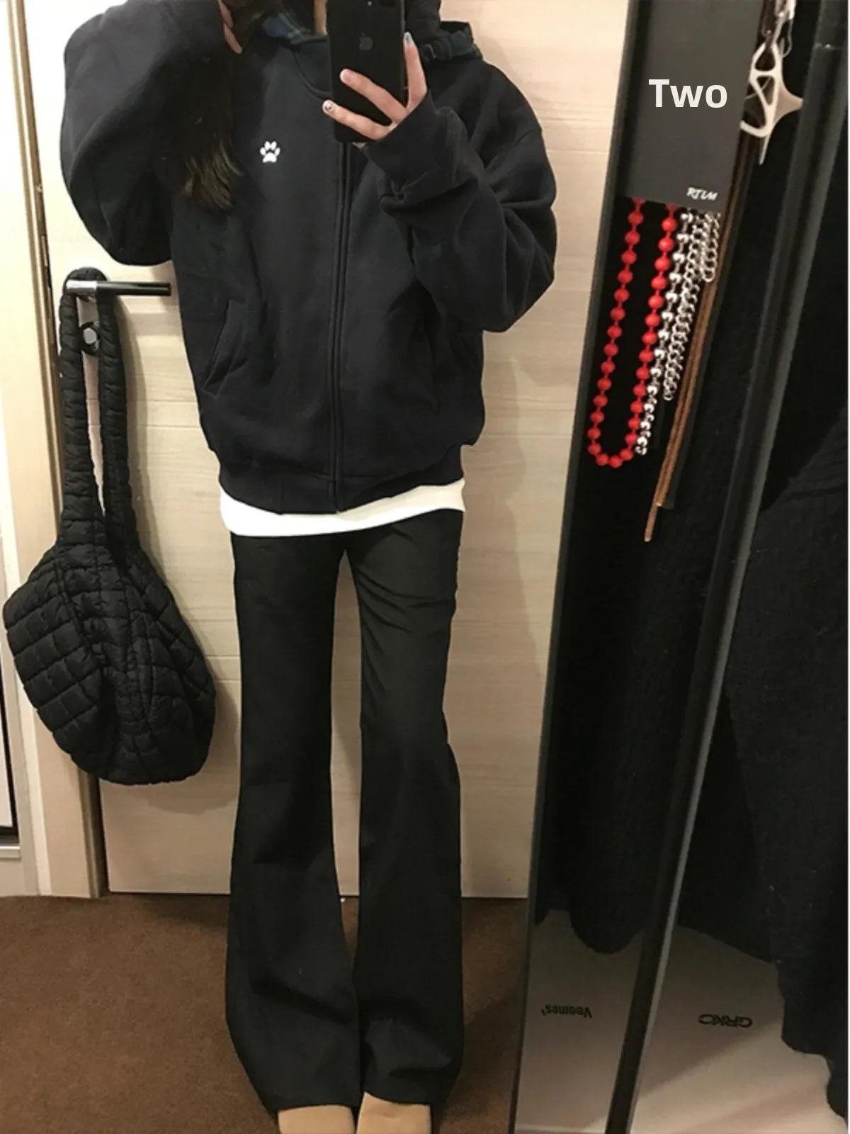 

Cleanfit High Waist Bell Bot Jeans Men's Slimming Straight Leg Casual Long Pants Bla High Street Sle Youth Faion