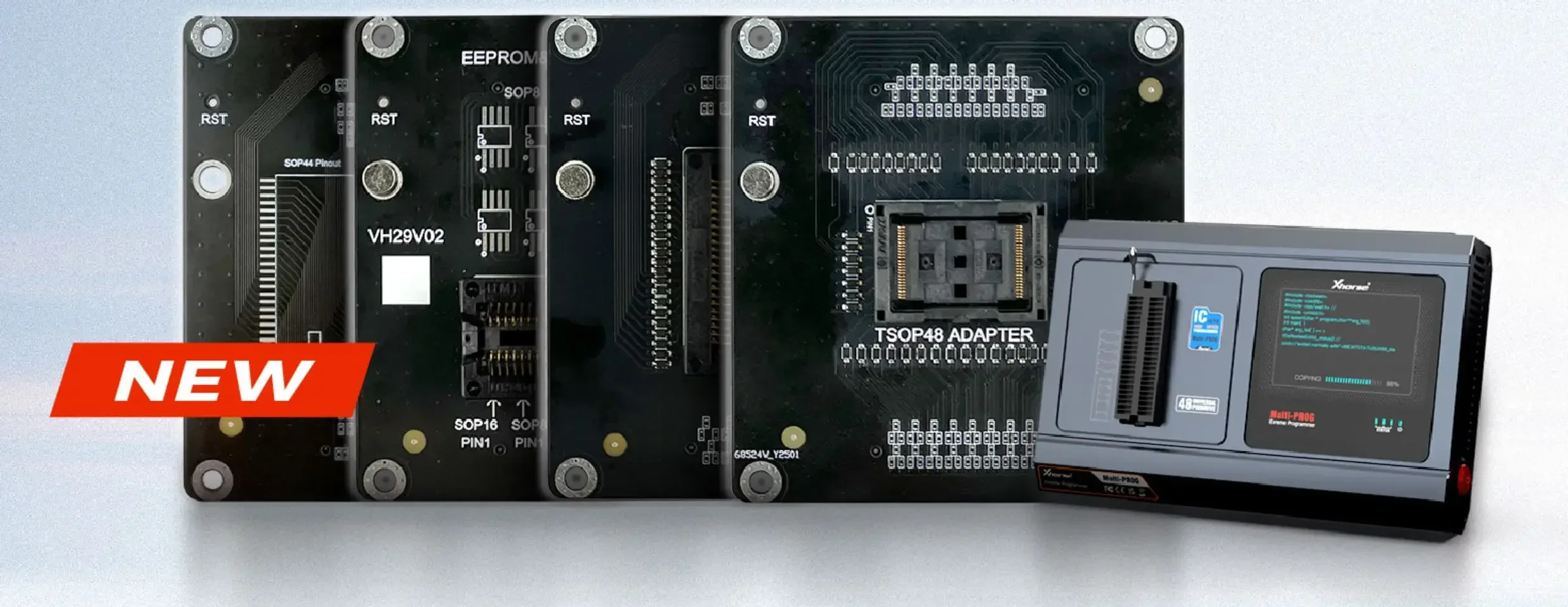 8-pin code chip data adapter for overmanned second-generation chip read/write adapters