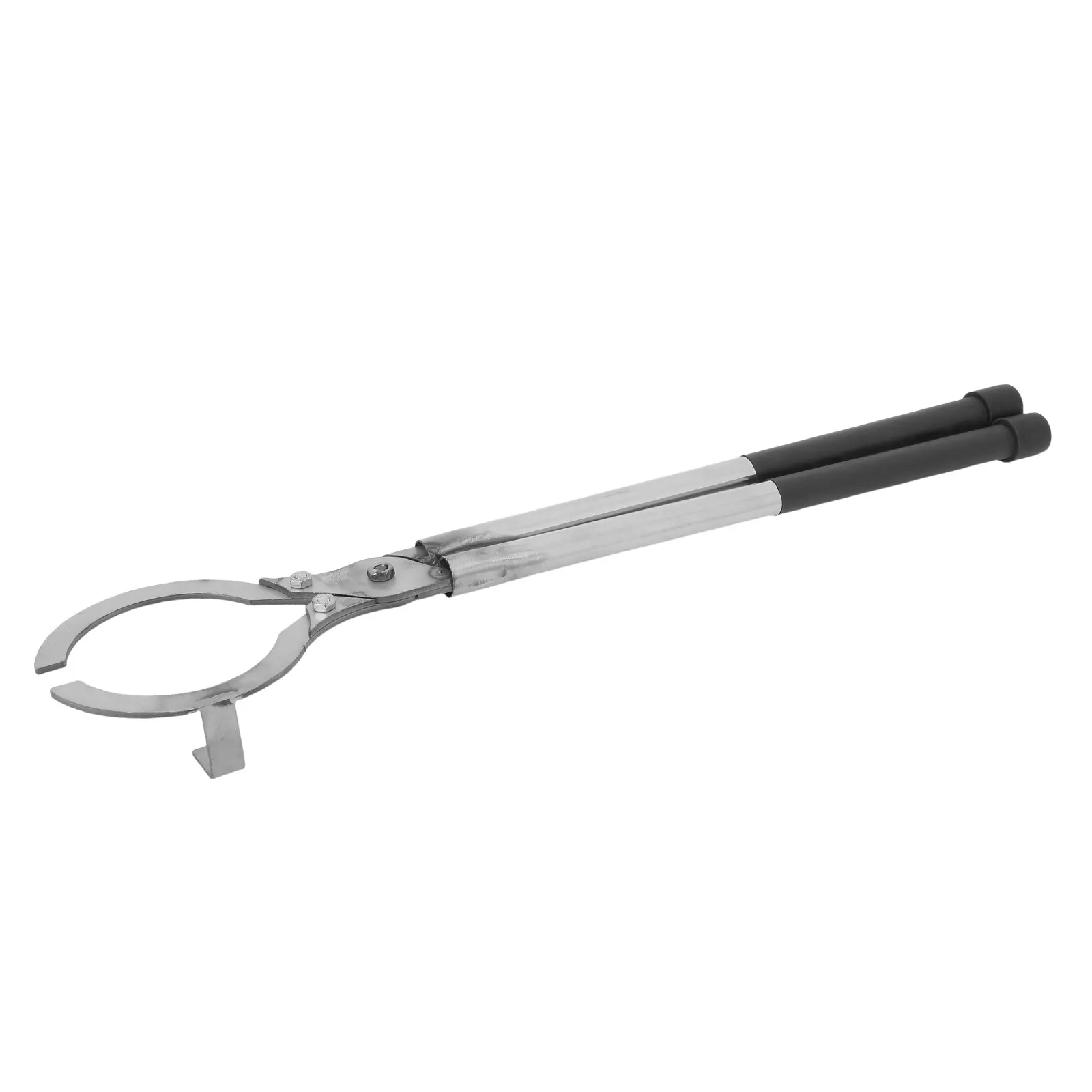 

Heavy Duty Foundry Crucible Flask Tongs 2-2.5kg Crucible Clamp for Melting Casting Refining Gold Silver Copper Metalworking Tool