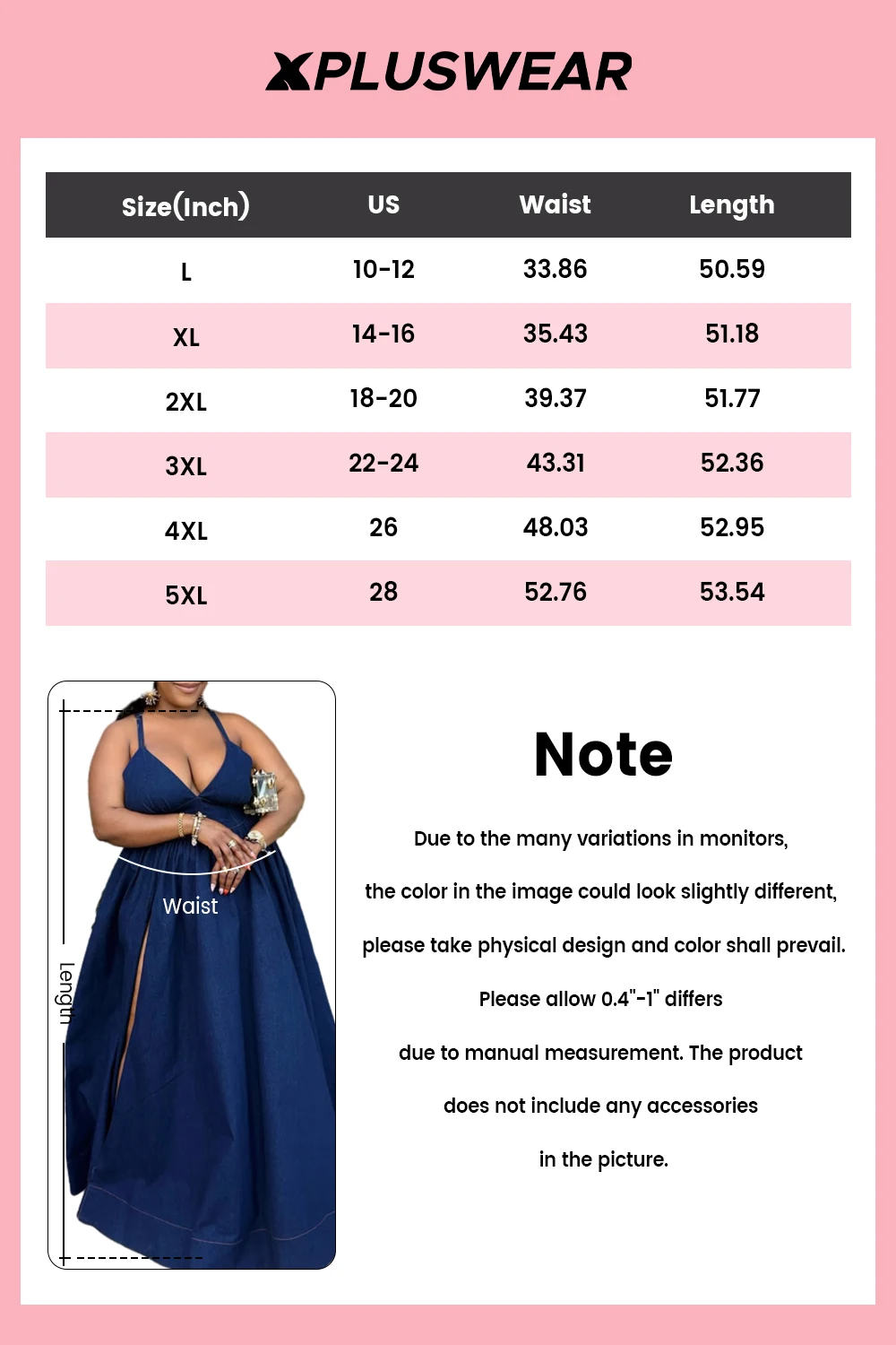 بالإضافة إلى حجم عطلة فستان الشمس الأزرق الخامس الرقبة سبليت عارية الذراعين ايوسل الدنيم فساتين ماكسي