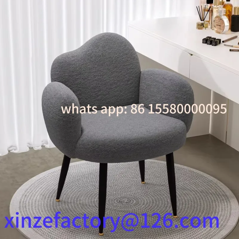 

Customizable Makeup makeup girls bedroom Internet celebrity dressing light luxury simple chair dresser stool