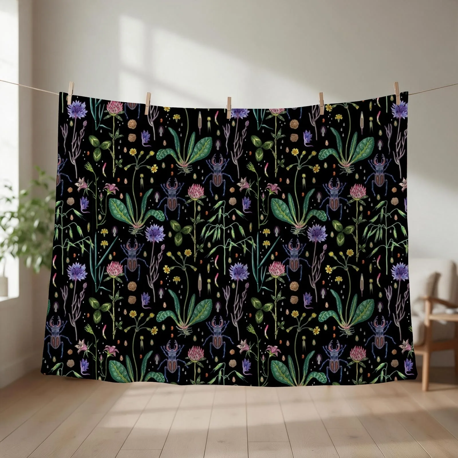 Midsummer Night's Dream Throw Blanket Blankets For Bed Decorative Beds anime Loose Blankets