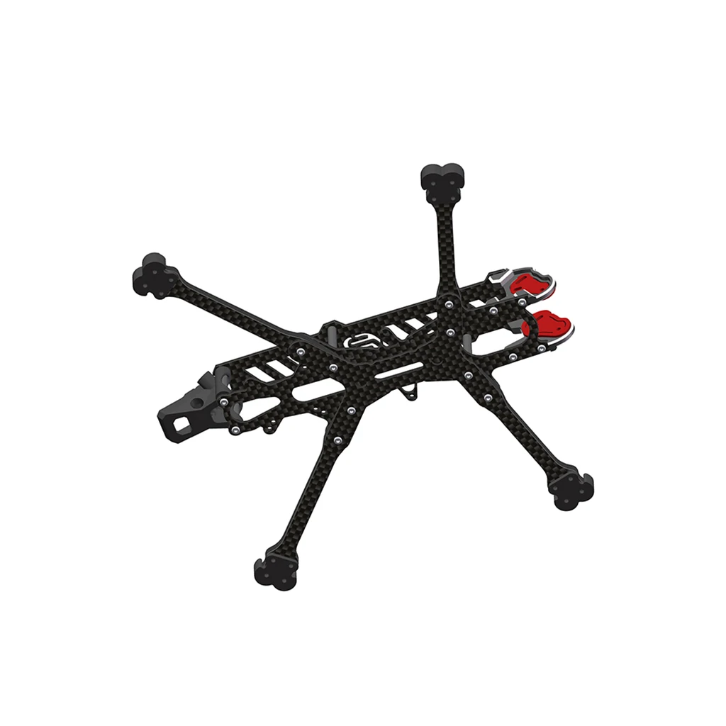 JMT DIY 218MM 169MM Radstand 5 Zoll 4 Zoll LR4 LR5 Long Range Rahmenkit für DJI O4 Wide FlyFox No.15 FPV Racing RC Drohne – Detail 16