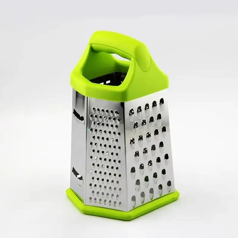 Wholesale 6-sided multifunctional stainless steel vegetable grater