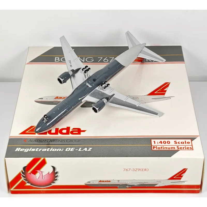 فينيكس 1/400 مقياس النمساوية لودا الهواء B767-300 OE-LAZ يموت الصب سبيكة نموذج طائرة تحصيل العنصر الزخرفية