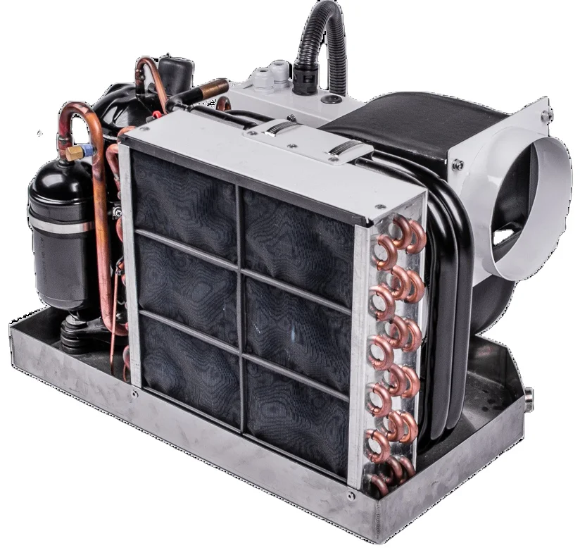 2026 NEW 110V 220V Variable Frequency Marine Compact AC 16000BTU BLDC Yacht Boat Inverter Air Conditioner Compressor R410a