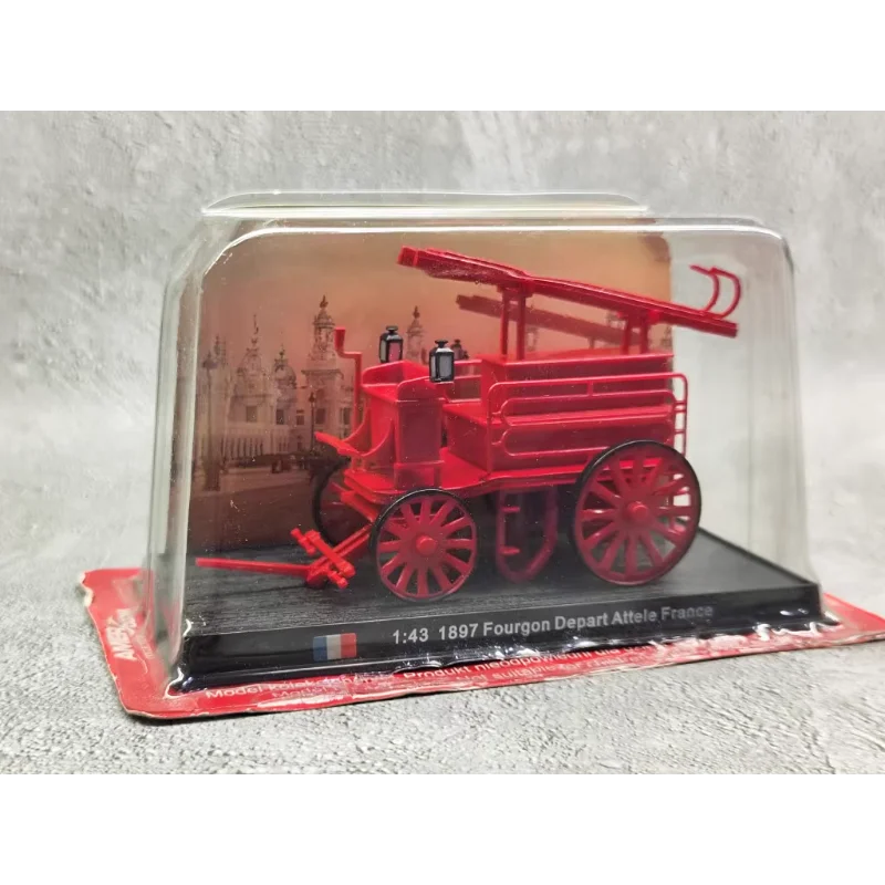 دييكاست أمريور 1/43 مقياس فرنسا 1897 فورجون ديبارت أتيلي فرنسا العالم سبيكة سيارة مطافئ نموذج تحصيل لعبة هدية تذكارية