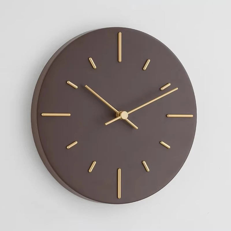 Nordic Creative Wall Clocks Metal Living Modern Simple Wall Clocks Trendy Popular Online Home Decor Orologi Da Parete ZY40BGZ