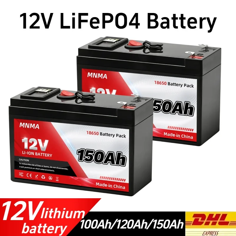 12V 100Ah 120Ah 150…
