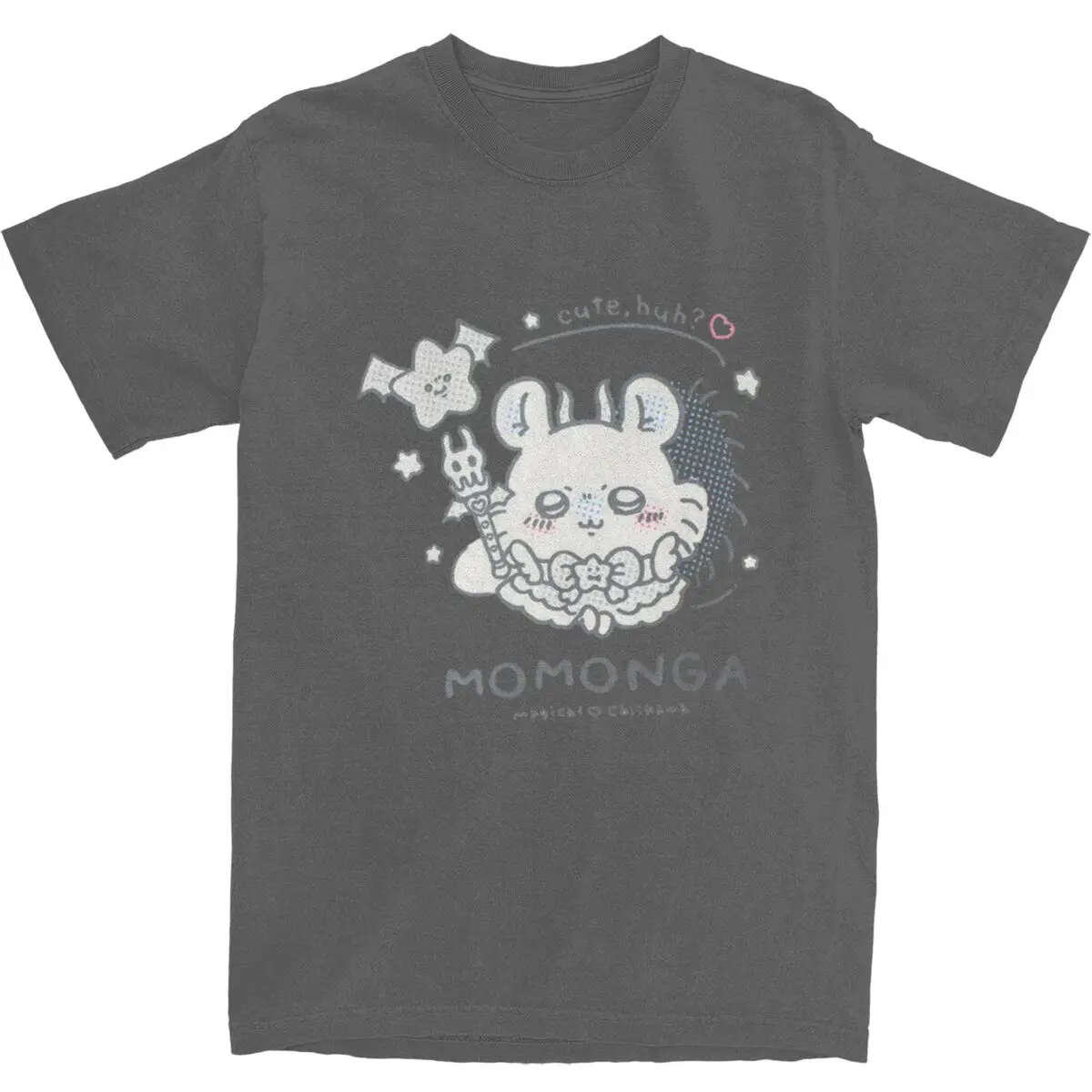 Miniso Chikawa السحرية Momonga الفانيليا تي شيرت محب تيشيرت صيفي الشارع الشهير عادية الرجال النساء الملابس القطنية هدية