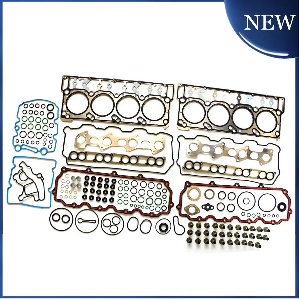 

1 Set New Head Gasket Set For Ford 03-10 E-350 03-07 E-450 6.0L Diesel Turbo 6.0L HSU26374 HS54450 Engine Overhaul Kit