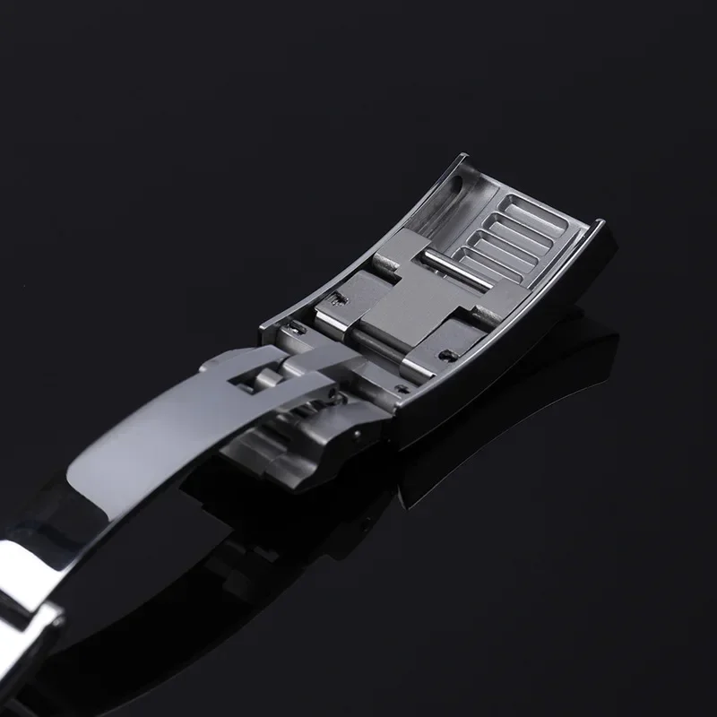 Watch Band Glidelock Clasp For Rolex DAYTONA SUBMARINER GMT Yacht-Master New Water Ghost Fine-tuning Pull Button Buckle 16mm