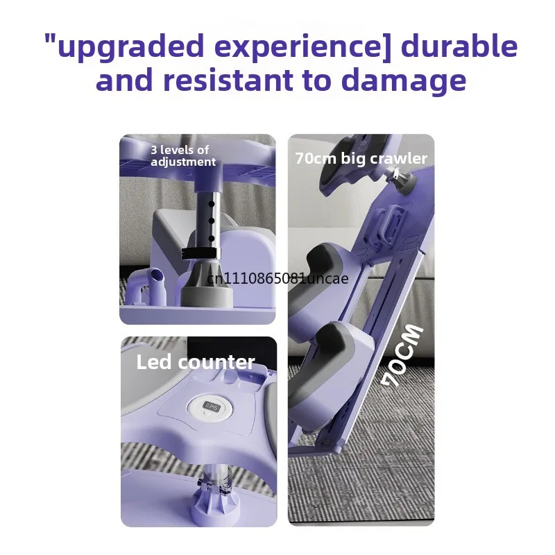 Indoor Crawling Machine Fitness Home Lumbar Spine Training Multi-function Waist Curl Abdominal Plate Abdominal Closure view 4