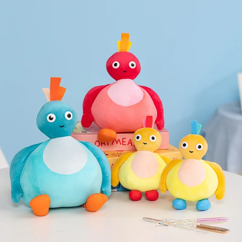 Twirlywoos Toodloo Chickedy Peekaboo Plush Doll Cute Cartoon Bird Stuffed Animal Collectible For Fans Home Display Gift