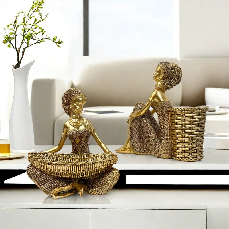 

Resin craft storage items, living room and study decorations, office desk ornaments, recommended as gifts.