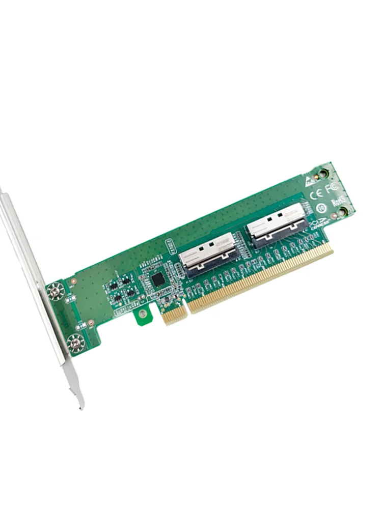 Imagem -05 - Pci Express X16 a Placa de Expansão Mcio Adaptador 8i