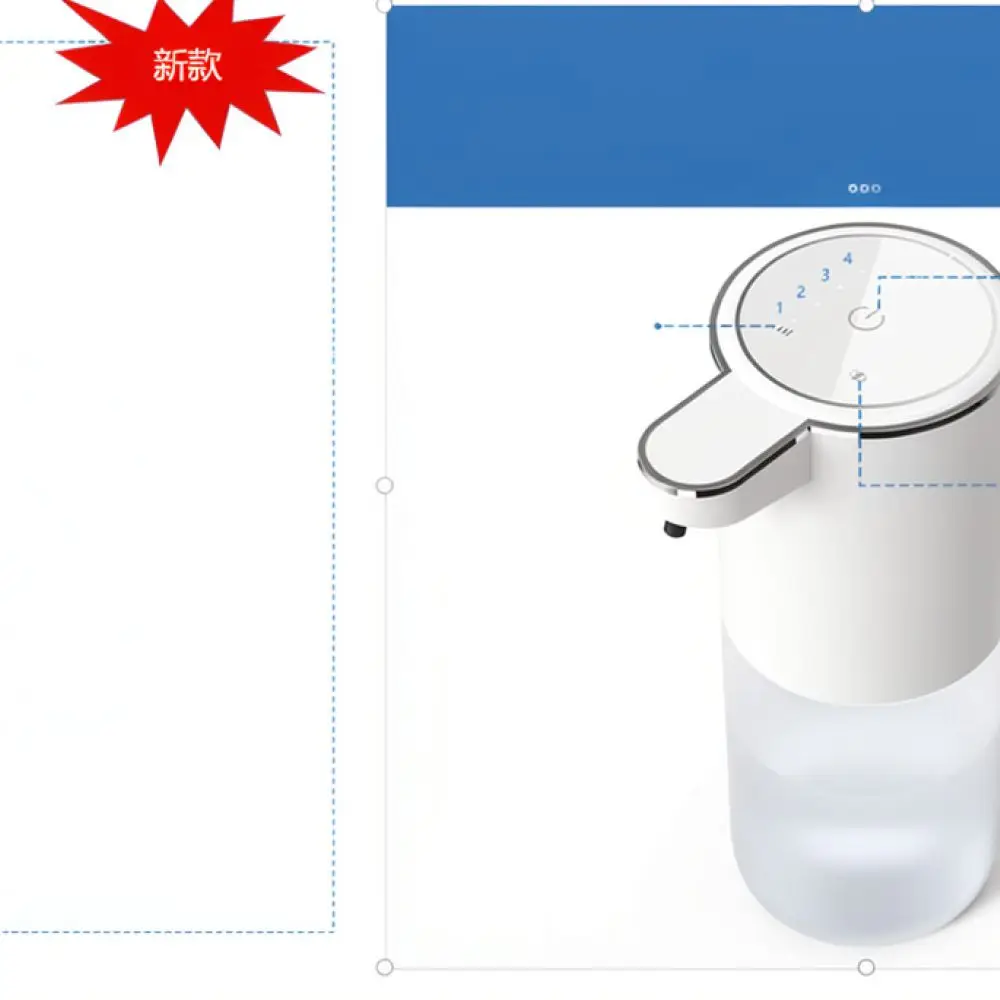 Smart Automatic Soap Dispenser Infrared Sensor Liquid Pump Desktop Kitchen Dishwashing Gel Holder Bathroom Hand Washer