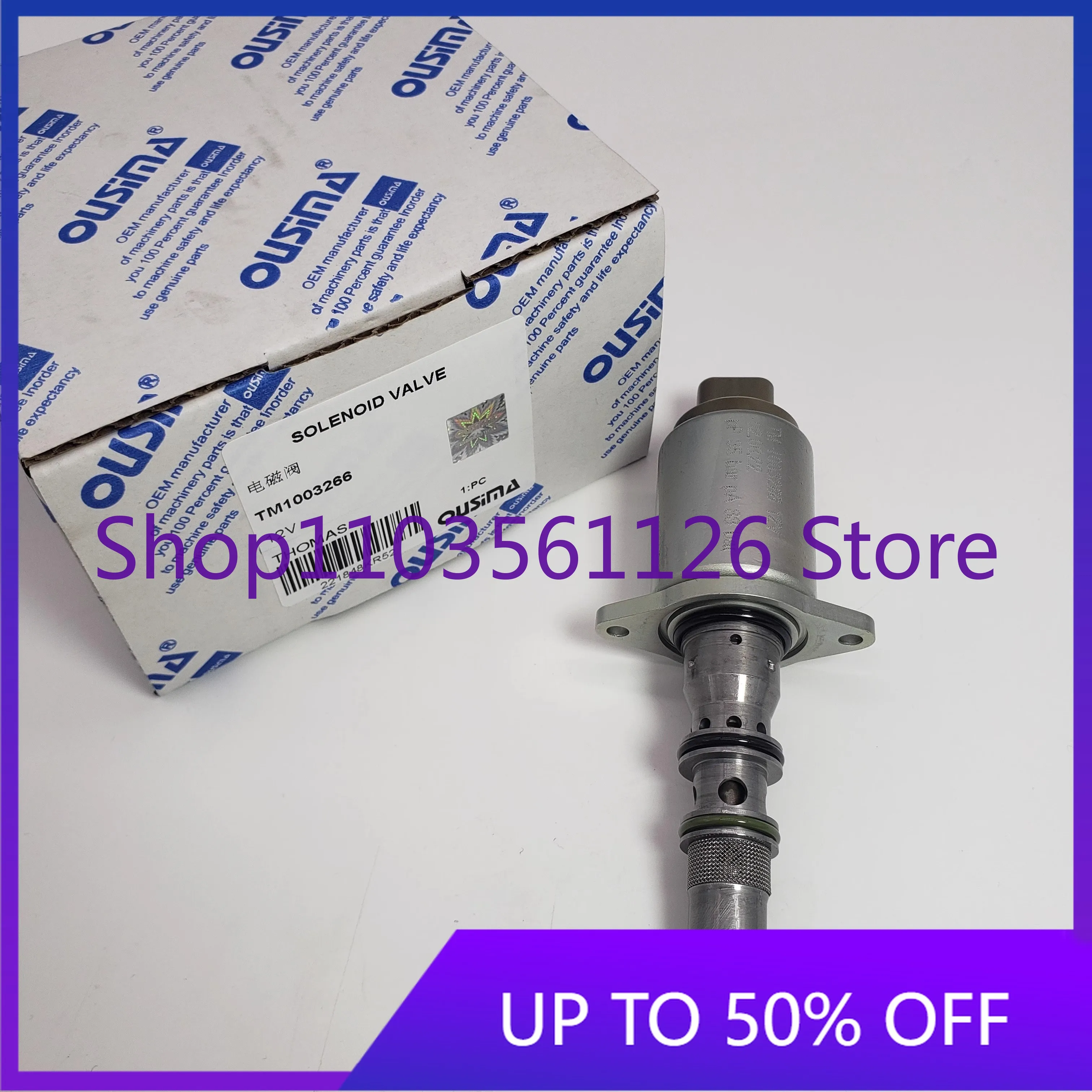 TM1003266 High Quality Proportional Solenoid Valve Compatible with Loader Part Numbers 518-5072 423-6535