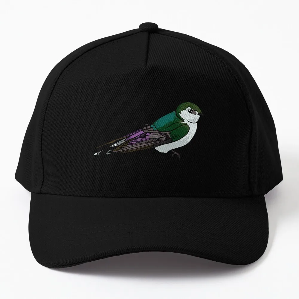 Violet Green Swallow Baseball Cap Hood Luxury Man Hat Man Cap Women's