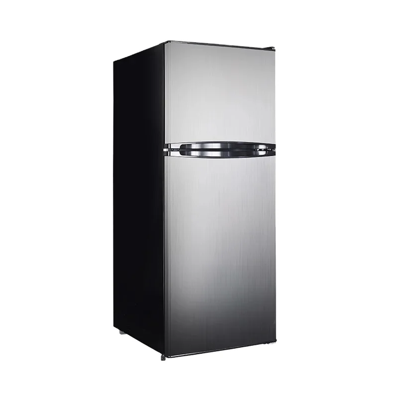 12 Cu. Ft. Stainless Steel double door Top Freezer office Refrigerator For home DDT-328WWU