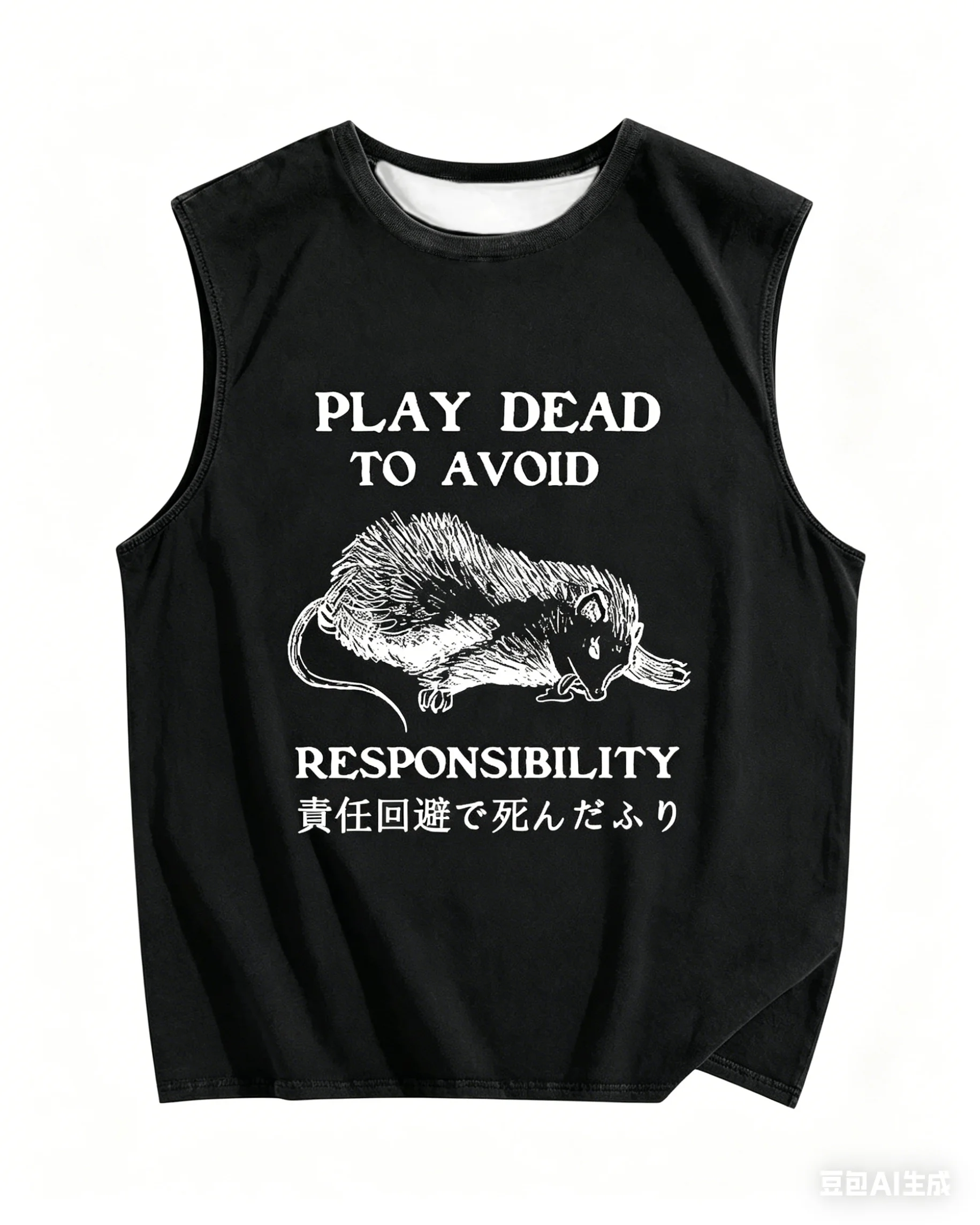 Adult and Children's Play-dead 3D Printed Vests, Suitable for Couples and Parent-child Sports and Casual Training Outfits