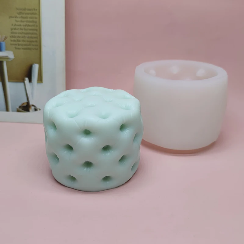 

Европейский круглый диван, жидкая силиконовая форма, сделай сам, ароматерапевтическая свеча, гипс, сделай сам, креативная форма для свечей