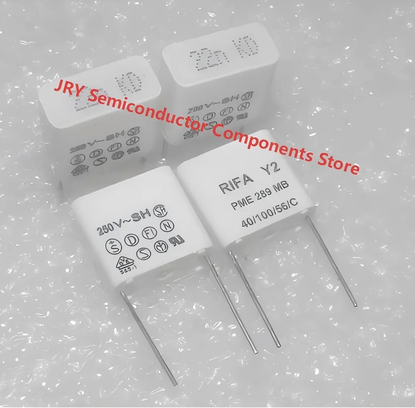 4PCS/LOT RIFA Y2 250V-SH 22NF 0.022uF 250V Safety Standard Capacitor PME289MB 5220MR Dimensions: 18*16*8mm Pitch: 15mm