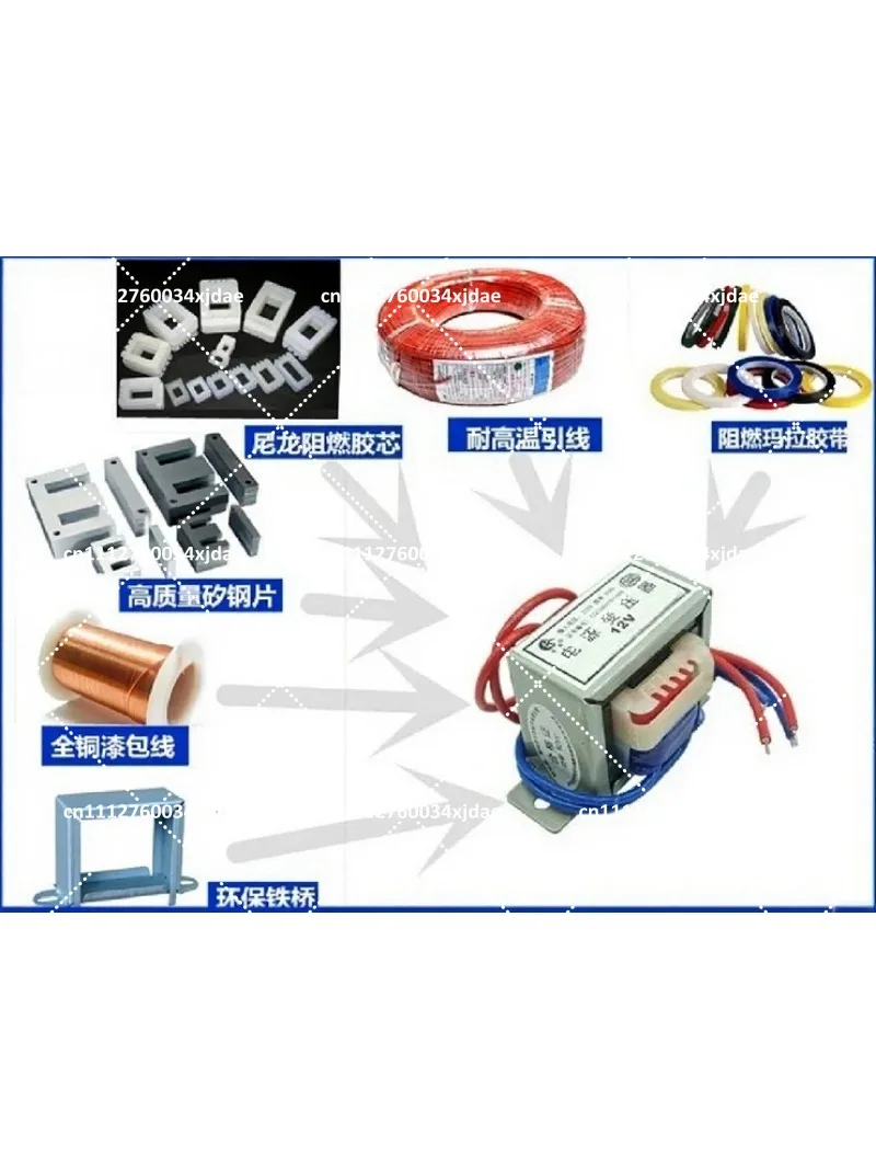 transformador-de-isolamento-ei-220v-para-220v-baixa-frequencia-5w-10w-20w-50w-100w-1-1-tipo-quadrado