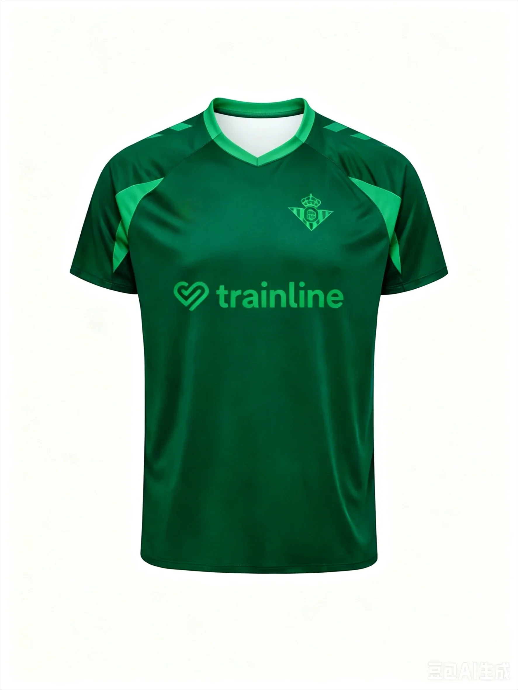 2026 Grün-Weißes Sportbekleidungs-Fußball-T-Shirt im Spanischen Stil Schnell Trocknend Atmungsaktiv Familien- und Kinder-Outfit – Detail 6