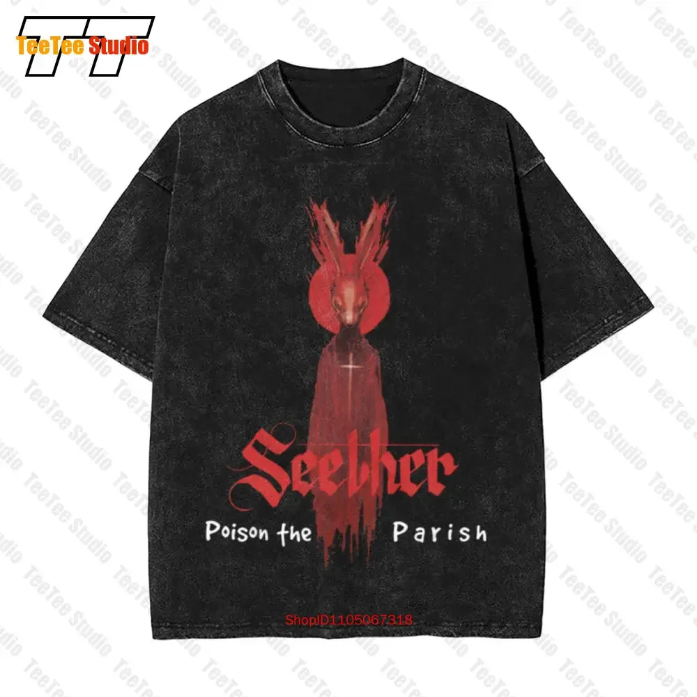 Seether The Parish Logo Vintage Oversized T-Shirt NIC9