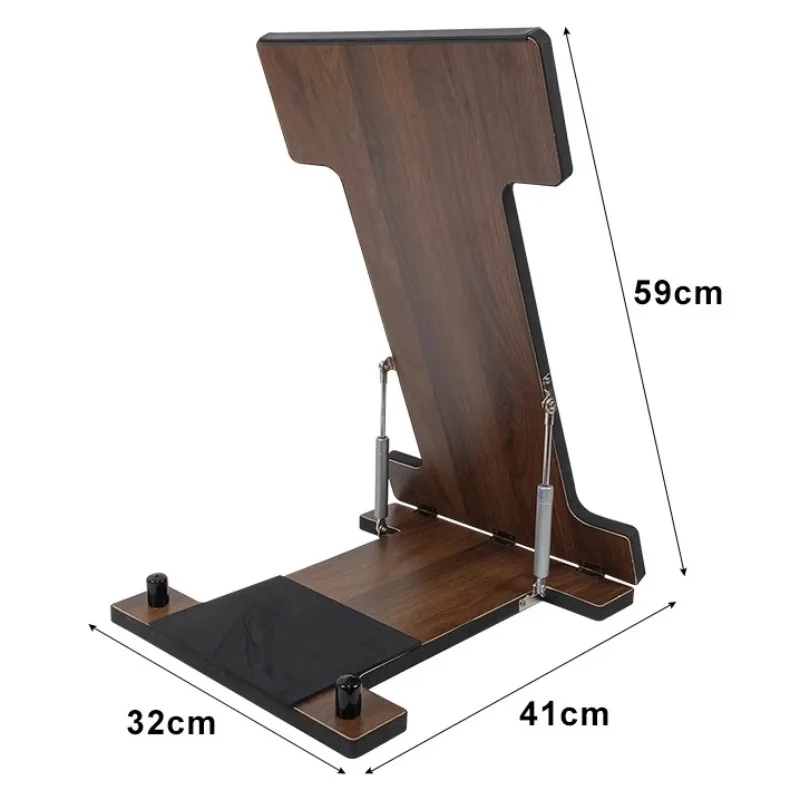 Suporte guzheng hidráulico de madeira dobrável, reforçado, anti-rolamento, estável, durável, suporte guzheng, acessórios para instrumentos musicais