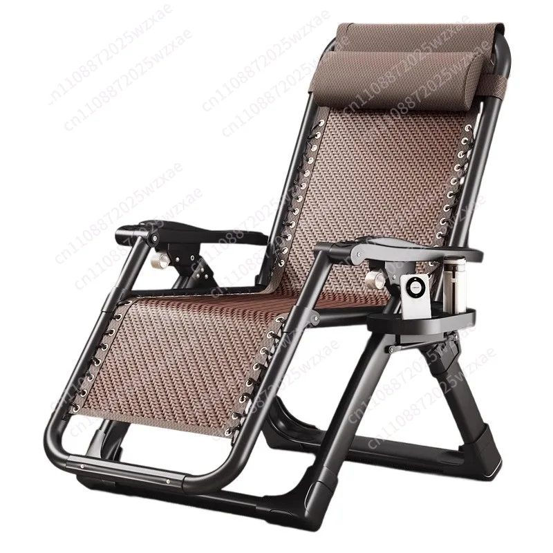 Rattan summer bench stacked lunch break rattan chair siesta balcony household elderly chair leisure chair backrest lazy