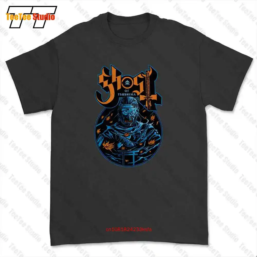 Ghost Of Tsushima As Heavy Metal Band Music Parody T-shirt Tee QZUS