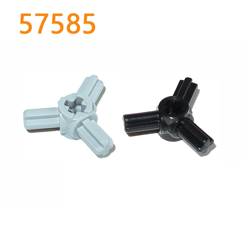 Technical Part MOC Axle and Pin Hole Connector Peg Cross Building Blocks 22961 27940 10197 57585 6553 58177 DIY Bricks