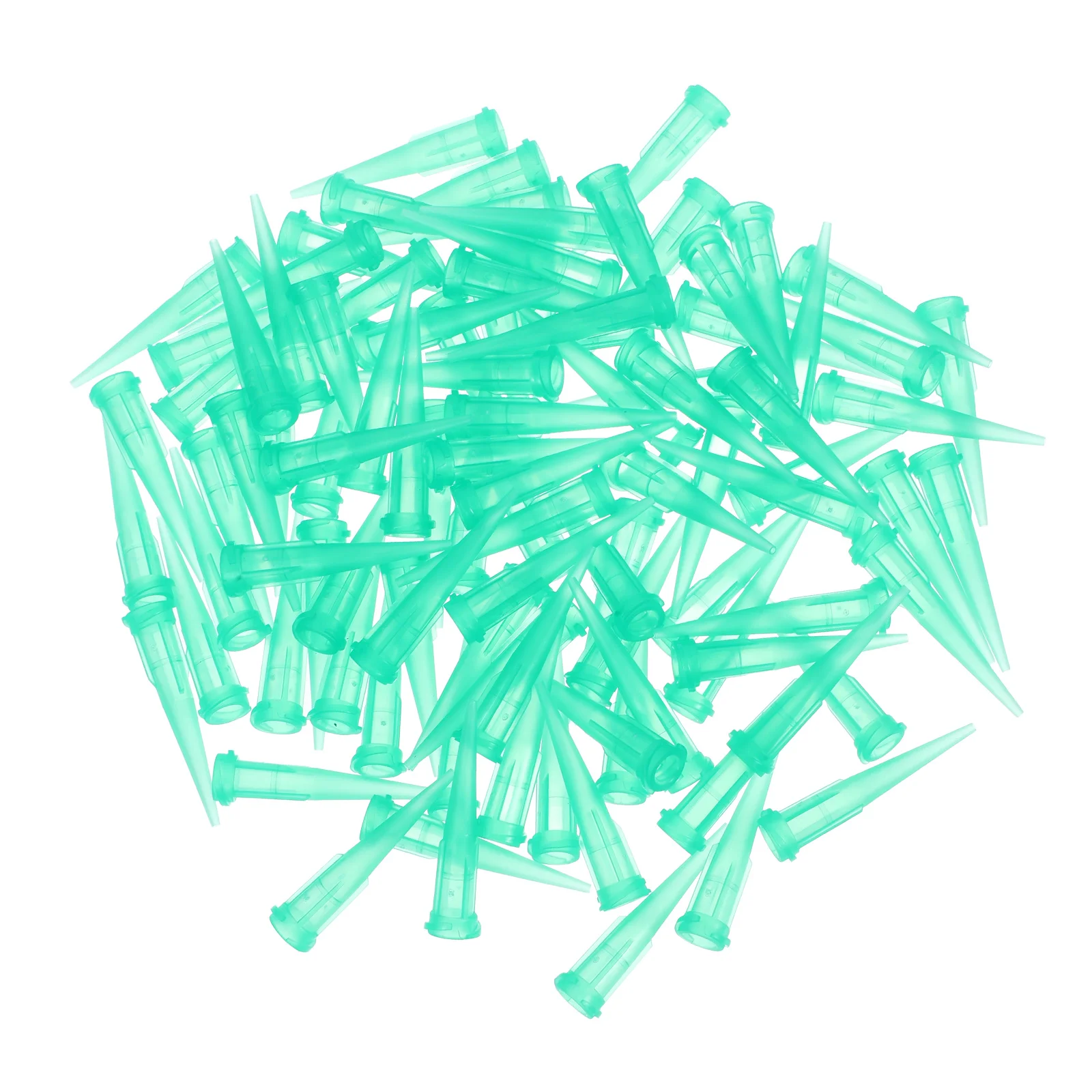 

100Pcs Glue Dispensing Tips Replacement Nozzle Durable Plastic Nozzle for Laboratory Tool Accessories Precise Application