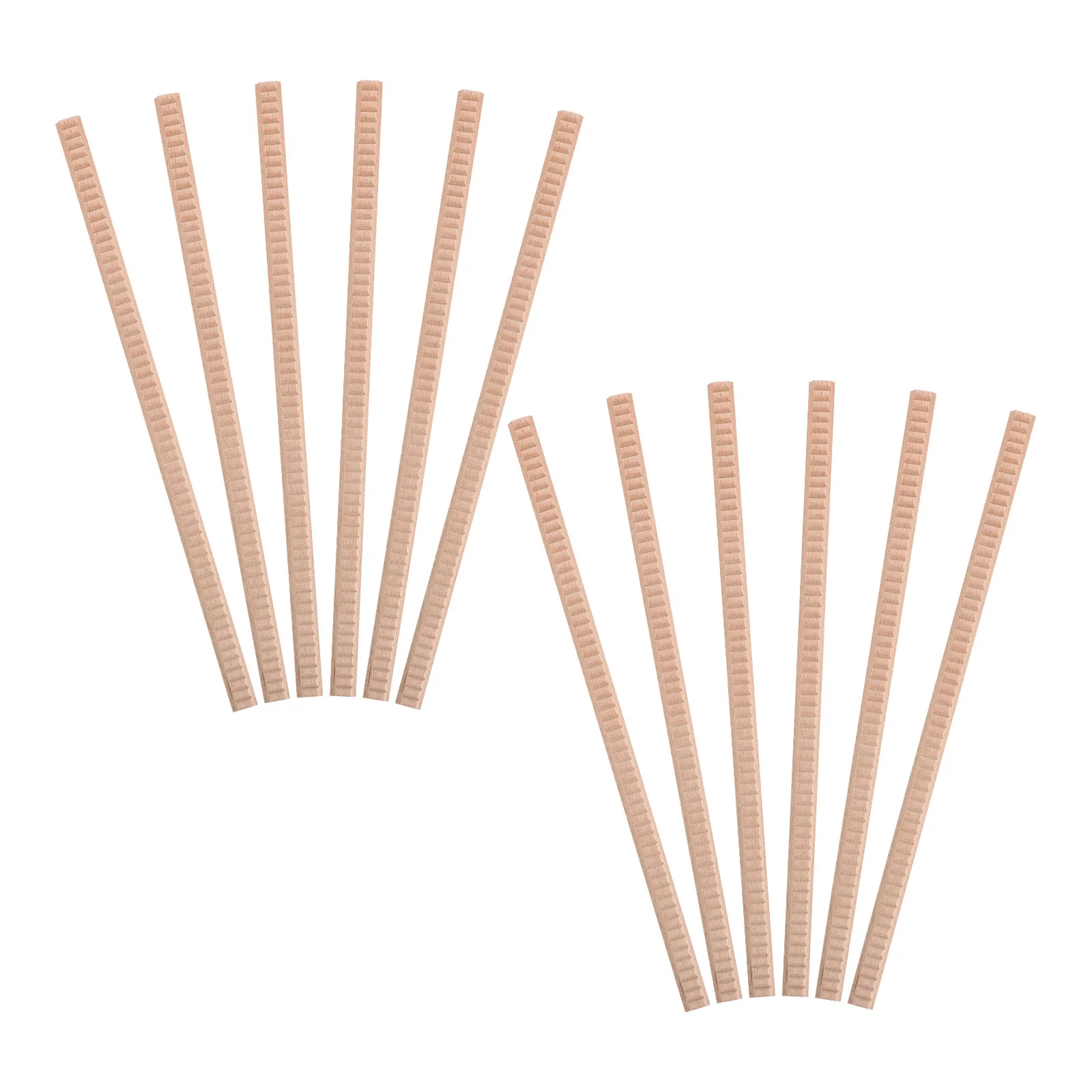 

12Pcs Rustic Wood Trim Molding 15.9in X 14Mm Paintable DIY Geometric Farmhouse Wall Shelf Cabinet Door Window Trim Decorative