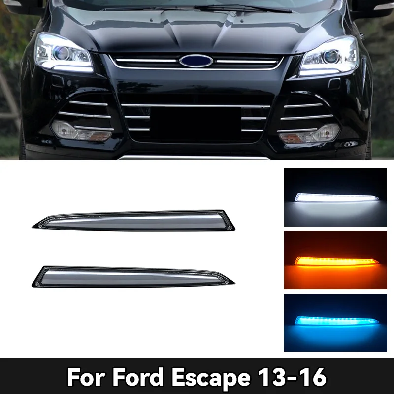

For 2013-2016 Ford Kuga LED Daytime Running Lights DRL Body Kit Accessories