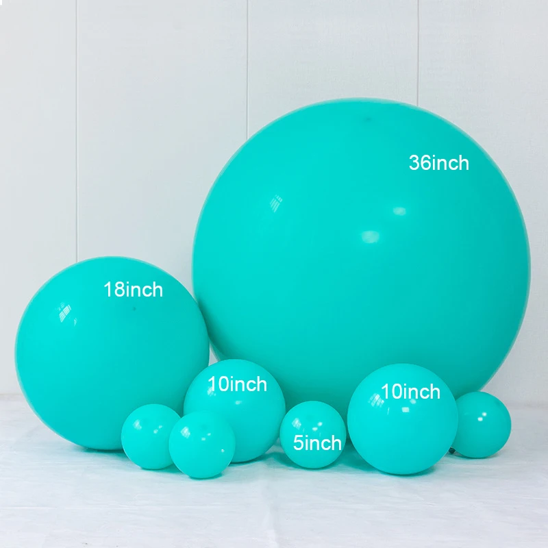 

NEW 5/10/12/18/36inch Ni Blue Latex Balloons Helium Air Balloon Happy Birthday Wedding Decoration Party Balloon Supplies Globos