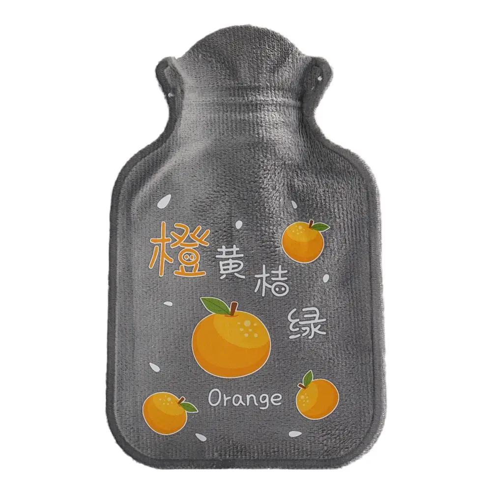 Cute Hand Warmer Hot Water Bag Heat Warm Cartoon Hot Water Coldproof Water Small Filling Soft Reusable Bottle Keeping J8P4