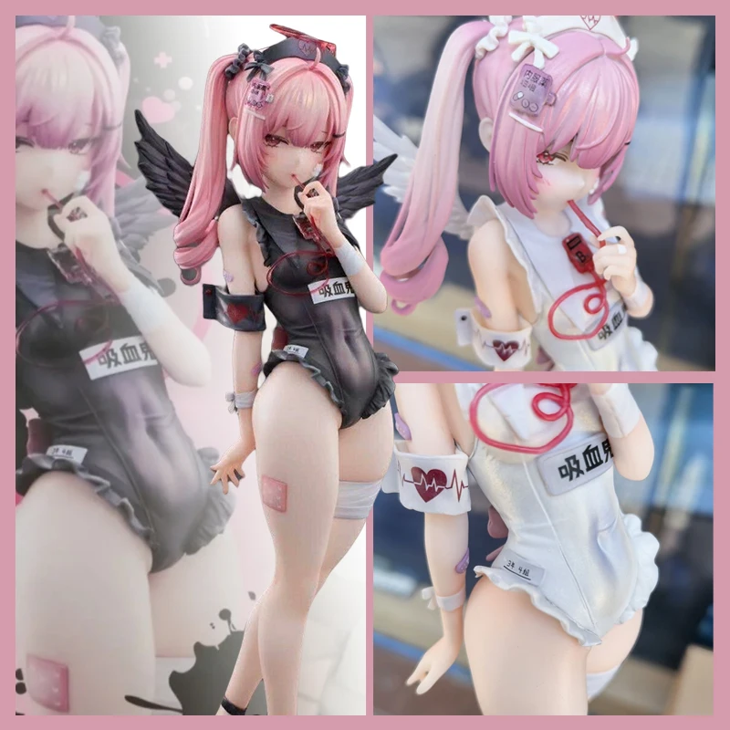 

Original Tsukuyomi Riko Intern Nurse In Stock Anime Figure Sexy Girl Action Statue Adult Collection Model Desk Decoration Gifts