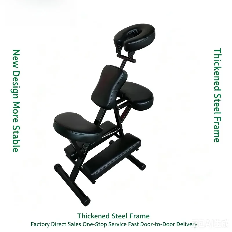 Multi-Functional Foldable Tattoo Chair - Adjustable Massage Acupuncture Chair for Spa & Beauty Salon