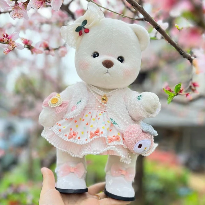 

Doll Clothes For 30cm Plush Toy Set Outfit Jointed Bear Kawaii Anime Accessories Dress Up Cute Cartoon Friend Holiday Gift Toys