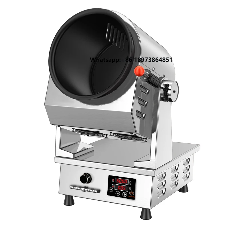

In-Smart 300mm Electric Automatic Stir Fry Wok Machine Food Cooker Equipment Commercial Multifunctional Kitchen Appliances Sale