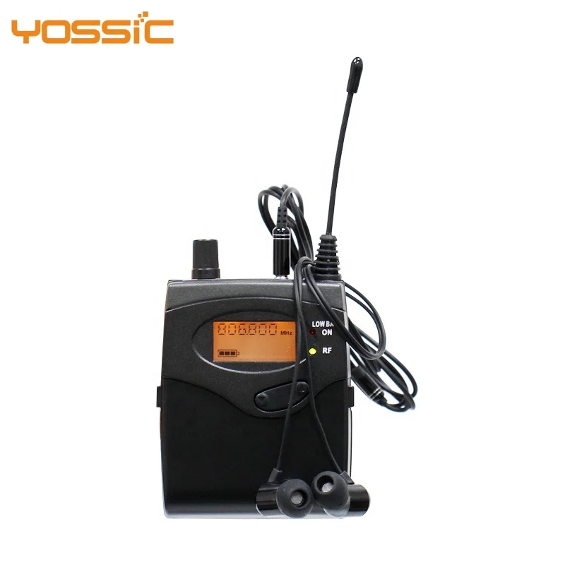 New arrival UHF Wireless Mic In-Ear Monitor System Microphone For Stage and Video Recording System