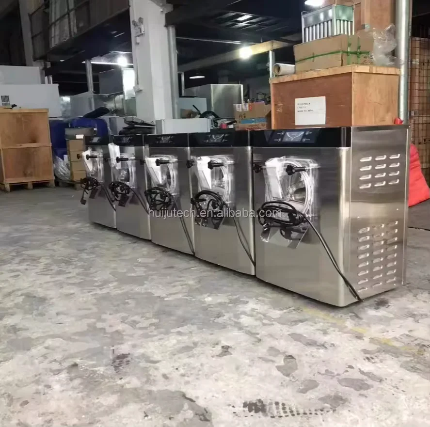 เครื่องผลิตไอศกรีม16-20L/ชม. สำหรับการทำไอศกรีมเชิงพาณิชย์ HJ-CY116อุปกรณ์ทำซูชิ