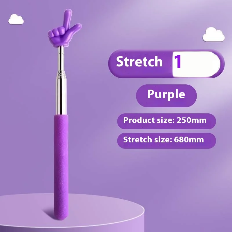 Scalable Teacher Pointing Design Stainless Steel Telescopic Home School Teaching Pointing Rod Teacher Supplies Classroom